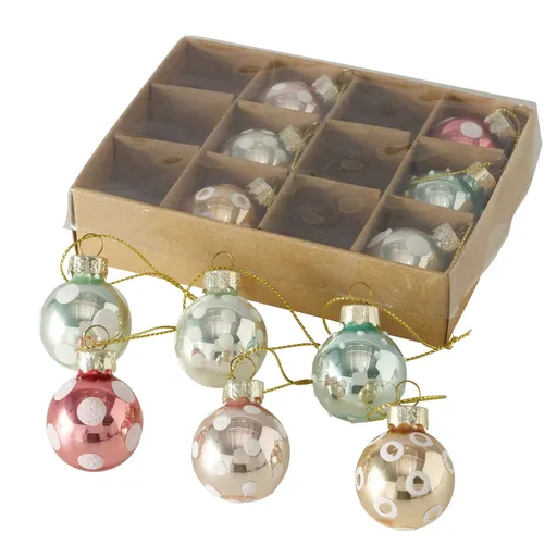 Mini Weihnachtskugeln